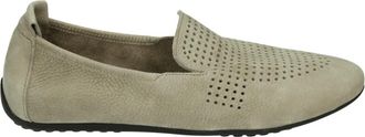 Arche Taupe Instappers Fanhoo Latex Zool - Dames - Loafers - Groen - 40 EU - Leer - Schoenen