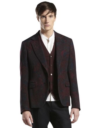 Gucci Womens Gucci Horsebit Print Coat | Size 44 | 752387
