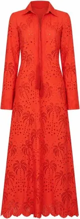 VASILIKI Zahra Embroidered Shirt Dress at Nordstrom, Size X-Small/small