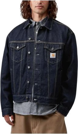 Carhartt Work in Progress Hombre, Chaquetas, Azul, Talla: XL