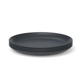 Ekobo Round Dinner Plate - Set of 4 in Black at Nordstrom