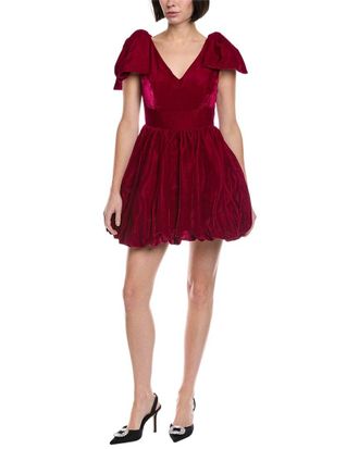 Fate Fate Velvet Cocktail Dress