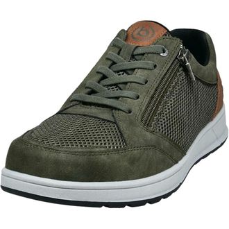 Bugatti Sneakers - Heren - Schoenen - Groen - Maat: 44 EU Velours