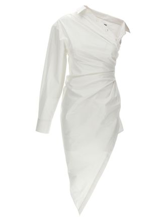 Alexander Wang White Cotton Short Womens Dress