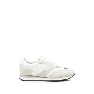 Philippe Model BLVille Panelled Leather Sneakers
