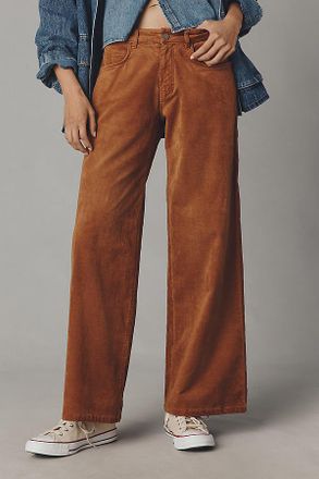 Pilcro Low-Rise Wide-Leg Jeans