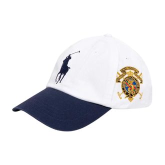 Polo Ralph Lauren Big Pony Twill Ball Cap - Heren - Petten - Wit - ONE Size - Katoen - Accessoires