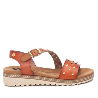 Xti Womens Wedge Sandals In Medium Brown