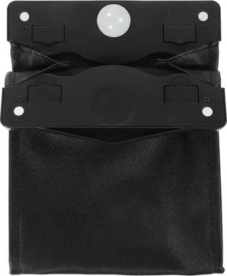 OEM Organizador De 3 Piezas De Cuero Negro Con Luz