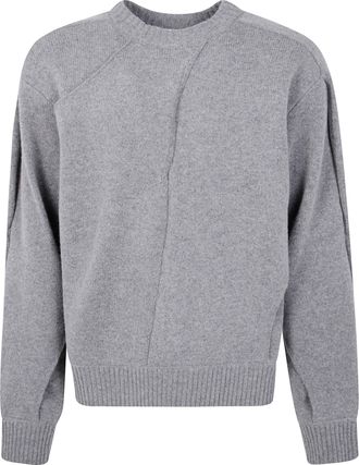 Axel Arigato Stitch Paneled Sweater
