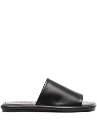Robert Clergerie Ezy slippers met open neus - Zwart