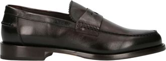 Doucal's Polished Leather Penny Loafer Loafers
