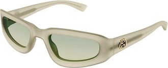 Gucci Sunglasses, male, Green, Size: 53 MM Gg1787S Sunglasses