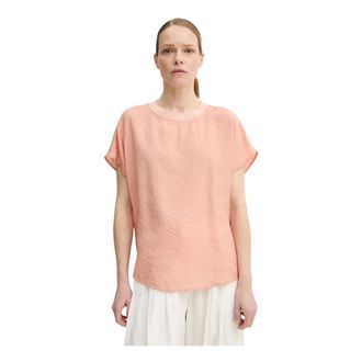 Marc O'Polo Top met korte mouwen - Dames - Blouses & Shirts - Roze - Maat: XS Viscose