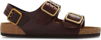 Birkenstock Milano leather sandals - Brown