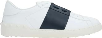 Valentino Schoenen, Heren, Wit, 40 EU, Leer, Open Sneaker