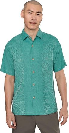 Tommy Bahama Kona Luxe Border Mens Clothing Bristol Blue : 3XL, Silk