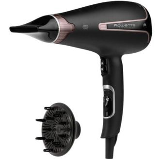 Rowenta Silence CV7920 Asciugacapelli AC Premium Care Nero Rosa