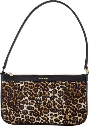 Anine Bing Mini Elly Shoulder Bag - Leather - Black