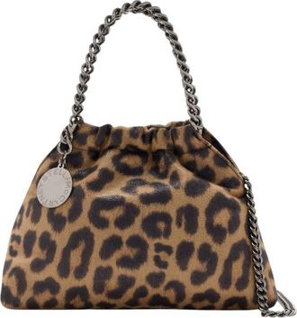 Stella McCartney Leopard Print Falabella Small Shoulder Bag
