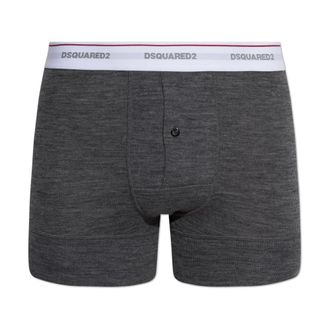 Dsquared2 Uomo, Mutande, Grigio, L, new