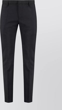Dondup wool trousers with belt loops and pockets