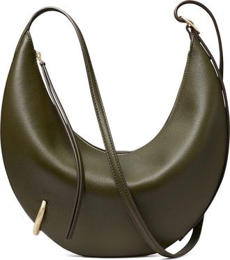 Tory Burch Pierced Leather Crossbody Bag in Leccio at Nordstrom