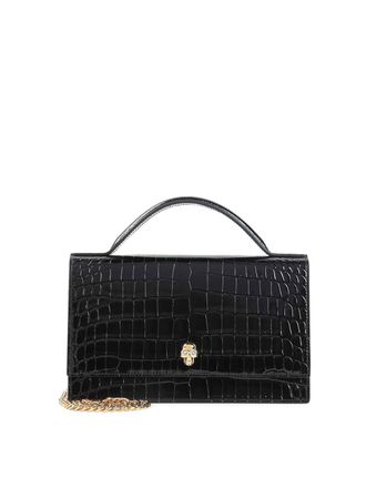 Alexander McQueen Th Medium Skull Clutch