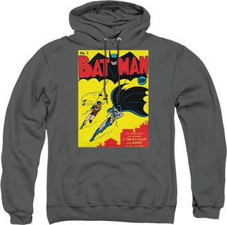 Gildan Batman First Adult Pull Over Hoodie / Hooded Sweatshirt
