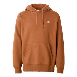Nike Club Fleece Hoodie Ale Brown White FN3859-270