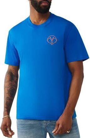 True Religion Logo Applique Graphic T-Shirt in Imperial Blue at Nordstrom Rack, Size Xxx-Large