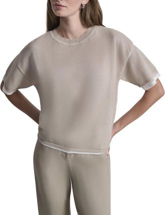 DKNY Dkny Boxy Two Layer Sweater