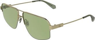 Calvin Klein Jeans CKJ26221S 717 Mens Sunglasses Gold Size 61