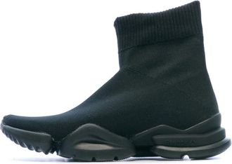 Reebok Unisex Sock Run_r Fitness Shoes, Multicolour (Black/Fierce Gold 000), 7.5 UK