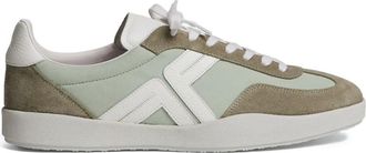 Fursac leather lace-up sneakers - Groen