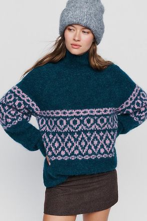 Baum Und Pferdgarten Cristine Alpaca Blend Fair Isle Sweater