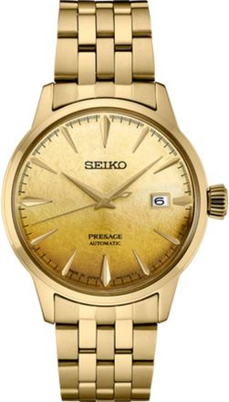 Seiko Presage Gold-tone Dial Mens Watch SRPK46