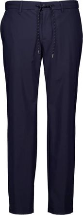 Alberto Blauwe Chino Broek - Heren - Chinos - Blauw - W36 L34 - Broeken
