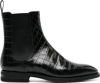 Bally Stijlvolle Enkellaarzen voor Vrouwen - Heren - Chelseaboots - Zwart - 45 EU - Schoenen