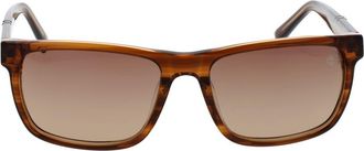 Timberland TI-1066034 Polarized Acetate Sunglasses - Brown