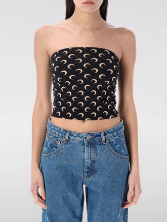 Marine Serre Top a fascia Marine Serre in nylon riciclato con stampa