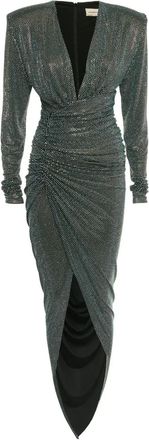 Alexandre Vauthier Abito lungo con decorazione - Verde