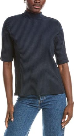 Eileen Fisher Eileen Fisher Mock Neck Elbow Sleeve Top