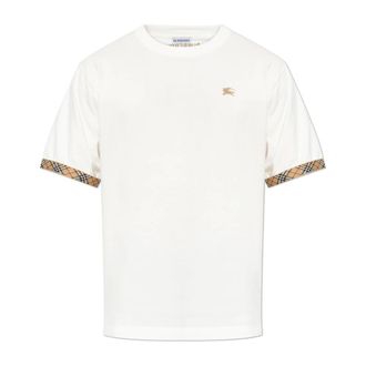 Burberry T-Shirts, male, White, Size: XS Ryan T-shirt