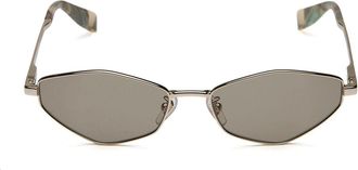 Furla Zonnebril Licht Goud/Groen