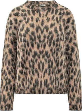 Laneus Jumper Boxy Fit - Dames - Ronde hals truien - Veelkleurig - L - Truien & Vesten