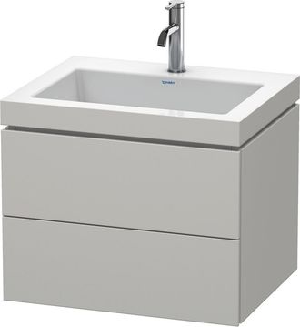 Duravit Duravit - Mueble De Ba&ntilde;o L-cube Wt Vero Air 500x600x480mm 1 Orificio Para Grifer&iacute;a En Hormig&oacute;n
