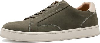 Florsheim Monopoli Elastic Lace to Toe Sneakers Mens Slip on Shoes Sage : 10.5 W (3E), Leather