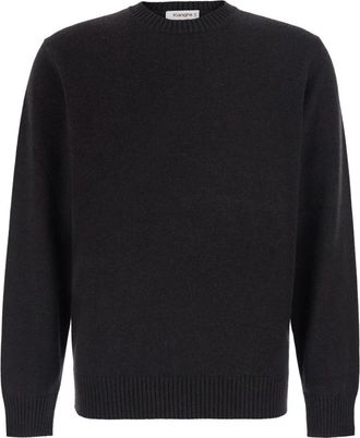KANGRA Trui met ronde hals - Heren - Ronde hals truien - Bruin - M - Wol - Truien & Vesten