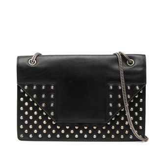 Saint Laurent Tweedehands Medium Studded Leather Betty Schoudertas
